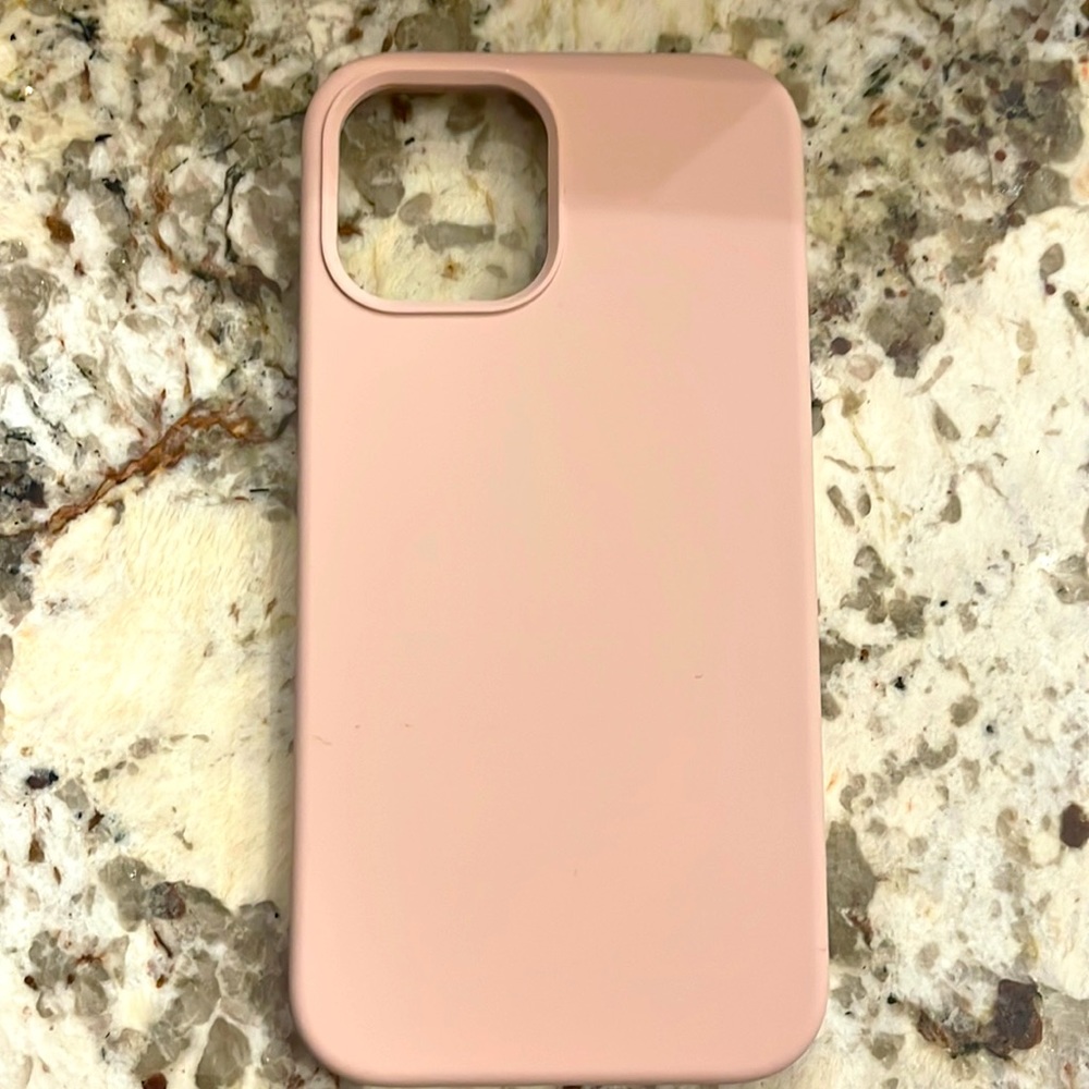 Rose pink iPhone 12 Pro Max case